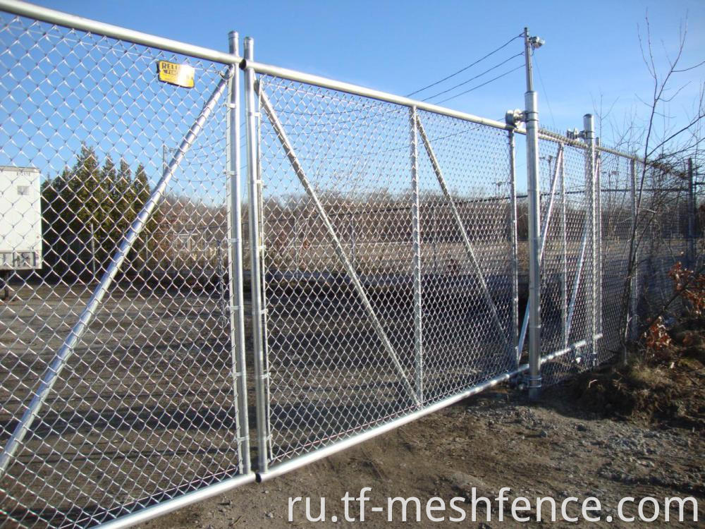 Easy to install HDG chain link fence